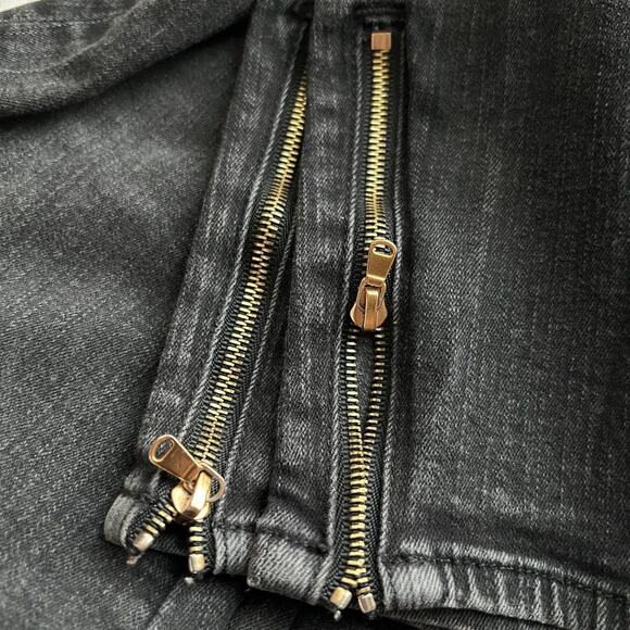 J Brand Grey Mid-Rise Skinny Leg Jeans, US27 - Picture 6 of 9